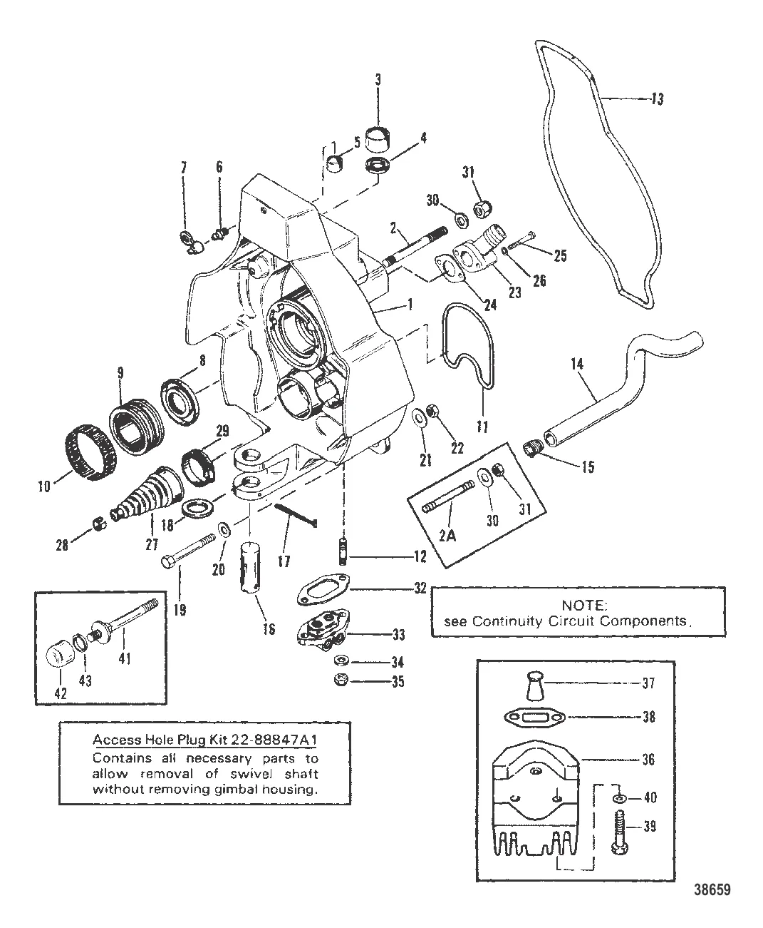 GIMBAL HOUSING