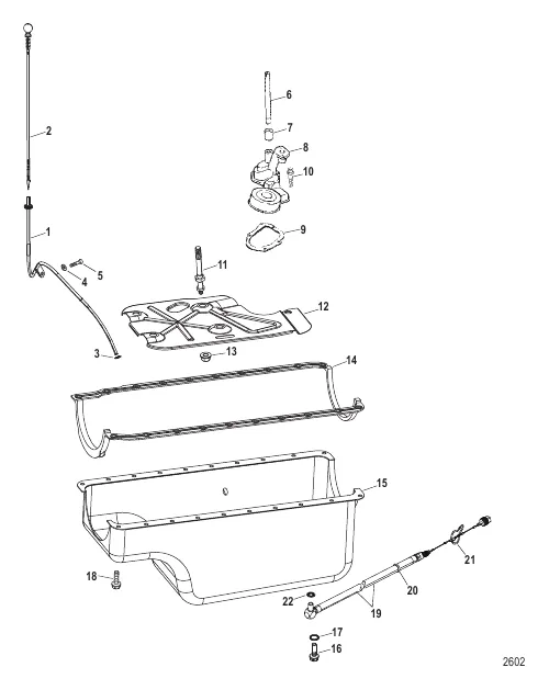 Oil Pan And Oil Pump