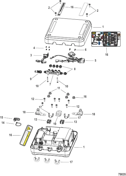 Power Center Components 5400 Wh, 75e and 110e Models