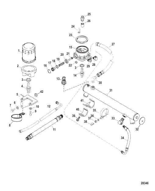 Oil Cooler And Oil Filter (Engine)