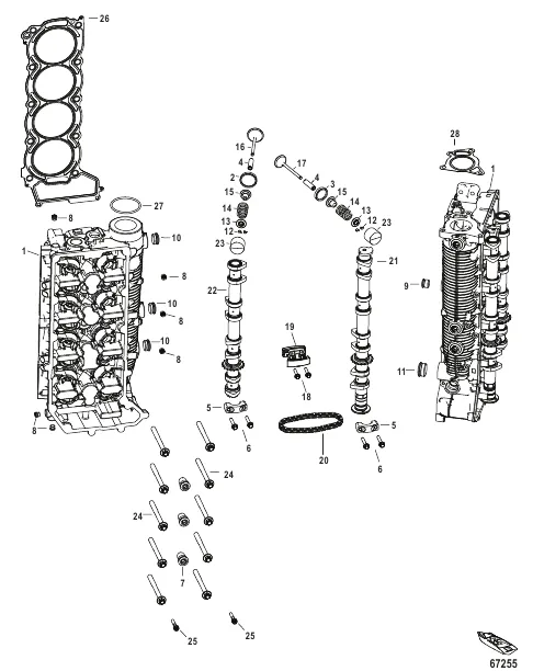 Cylinder Head and Camshaft