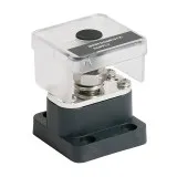 Клемма-штифт одинарный 10 мм с крышкой и металл. прокладкой