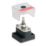 Клемма-штифт одинарный  8 мм с крышкой и металл. прокладкой