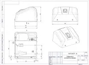 Якорная лебедка "SHTOKER" на палубу черная