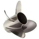 Стальной гребной винт Quicksilver Typhoon, четырехлопастной, диаметр 14, шаг 19, вращение Л