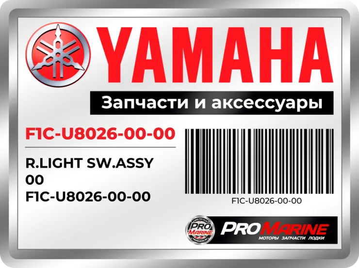R.LIGHT SW.ASSY 00