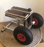 Тележка для мотора 8-15 лс подпружиненная