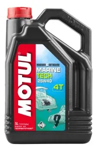 Масло 4-х тактное Marine Tech 4T 25W40 5л