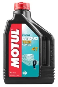 Масло 4-хтактное Motul OUTBOARD TECH 4T 10W-30 2 ЛИТРА