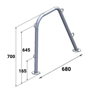 Леер 25х700 мм большой