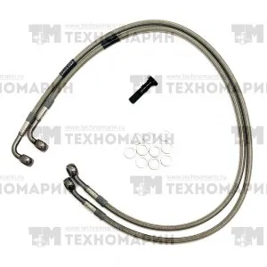 Комплект передних тормозных шлангов (2 шт) Honda 