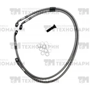 Комплект передних тормозных шлангов (2 шт) Honda 