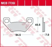 Колодки тормозные (серия Sinter Offroad) 