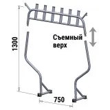 Тарга троллинговая д.32мм на слань НЛ нерж.