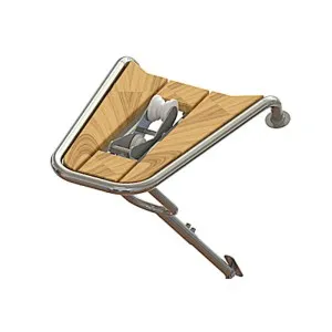 Платформа носовая с якорным роульсом