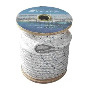 Трос якорный 12мм*45м белый