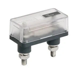 Держатель предохранителя ANL 500А сквозной с прозрачной крышкой