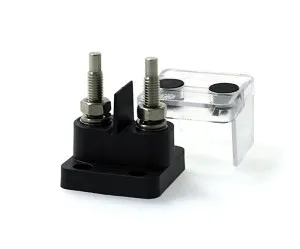 Клемма-штифт двойной  8 мм с крышкой