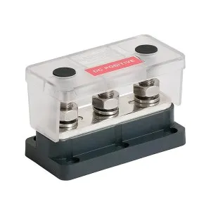 Клемма-штифт 3x10мм, 650A с крышкой