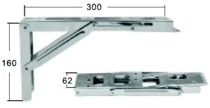 Кронштейн столешницы складной до 150кг