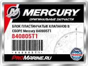 БЛОК ПЛАСТИНЧАТЫХ КЛАПАНОВ В СБОРЕ Mercury 840805T1