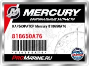 КАРБЮРАТОР Mercury 818650A76