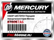 НАБОР ШЕСТЕРЕН Передняя передача/шестерня Mercury 878087A6