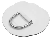 D-ОБРАЗНОЕ КОЛЬЦО Большой размер – нержавеющая сталь и белая хайпалоновая ткань Achilles Mercury 896456