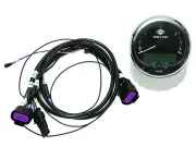 КОМПЛЕКТ ТАХОМЕТРА 0-4000 об/мин (черный циферблат, хромированный ободок) Mercury 889222K25