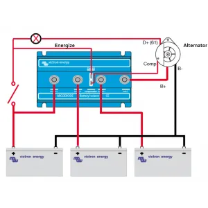 Диодный изолятор Argcdiode 140-ЗАС З batteries 140А Retail