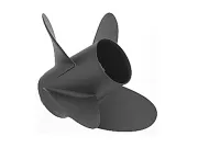 Алюминиевый гребной винт Quicksilver Diamond 4, четырехлопастной, диаметр 14, шаг 20, вращение П