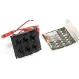 Панель бортового питания 6 переключателей