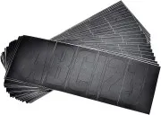 Набор символов, черные (по 4 каж. букв и цифр)76мм