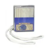 Плетеный шкерт для кранцев, 6,4 мм х 1.8 м., белый