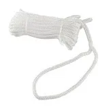 Плетеный швартовый конец, 12,7 мм х 9 м., белый
