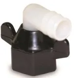 Переходник угловой резьба-"елочка" под шланг 19 мм