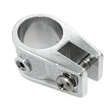 Кронштейн рамы тента 7/8" скользящий, сталь хромированная