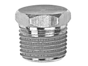 Пробка труба (0.375-18), латунь	