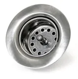 Раковина овальная из нержавеющей стали 127х305мм