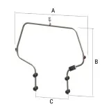 Тарга кормовая 32 мм. для НЛ под заказ