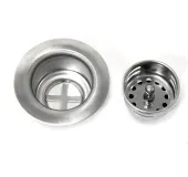 Раковина овальная из нержавеющей стали 305x235x120мм