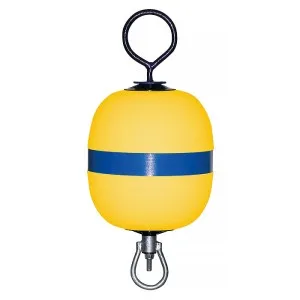 Буй причальный 520х280 мм желтый