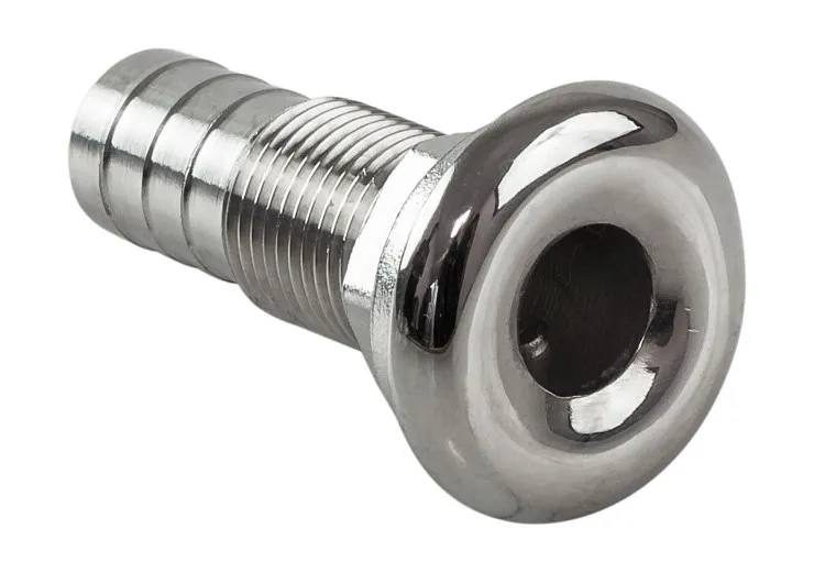 Шпигат нержавеющий под шланг 19 мм