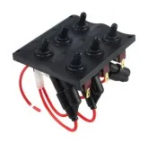 Панель бортового питания 6 переключателей