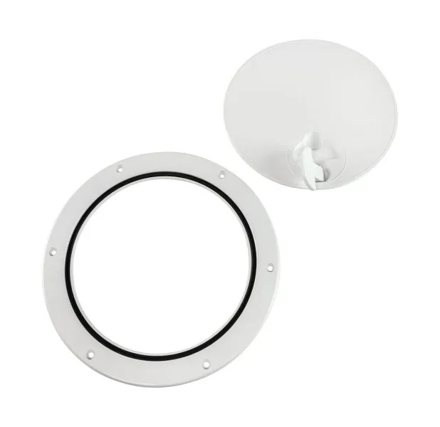 Лючок палубный 235 мм, белый