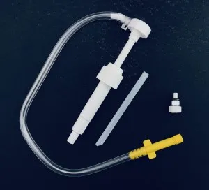 Насос для закачки масла в редуктор для канистры 1 л