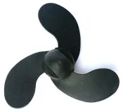 Винт гребной Mercury Black Max, диаметр 7 3/8, шаг 7, 2,5-3,5 л.с.