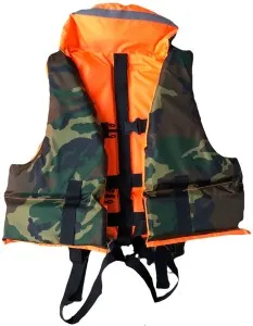 Жилет спасательный "Капитан" двухсторонний 80 кг.