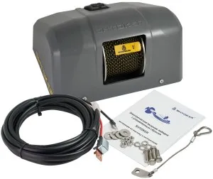 Якорная лебедка "SHTOKER" на палубу серая