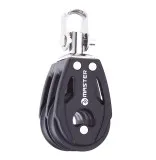 Блок двухшкивный вертлюжный 29мм